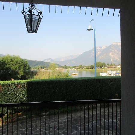La Perla Del Lago Apartment Calceranica al Lago Bagian luar foto